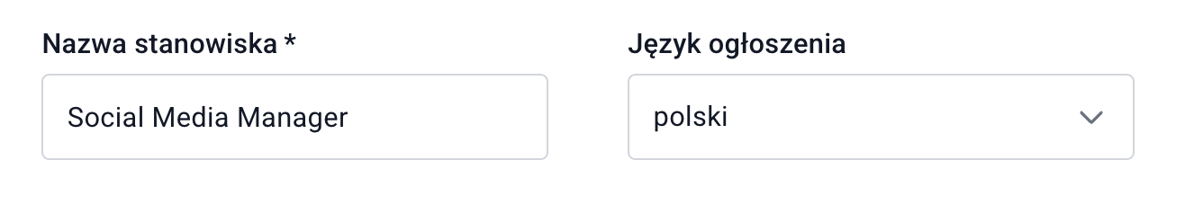 AI job description result Traffit